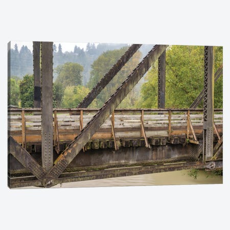 A Bridge With A View Canvas Print #LRH124} by Louis Ruth Art Print