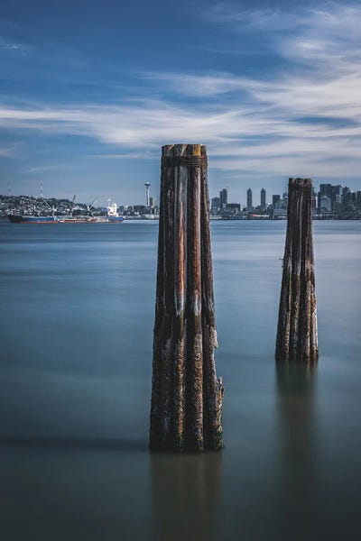 Two Up Over The Puget by Louis Ruth multi panel art