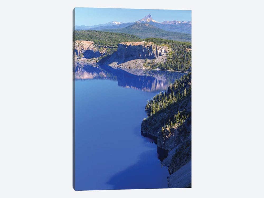 Crater Lake Layers by Louis Ruth 1-piece Canvas Art