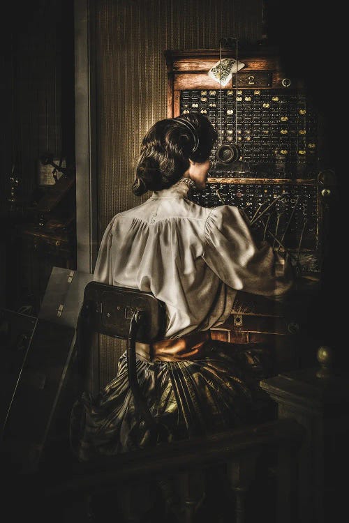 Operator by Louis Ruth wall art