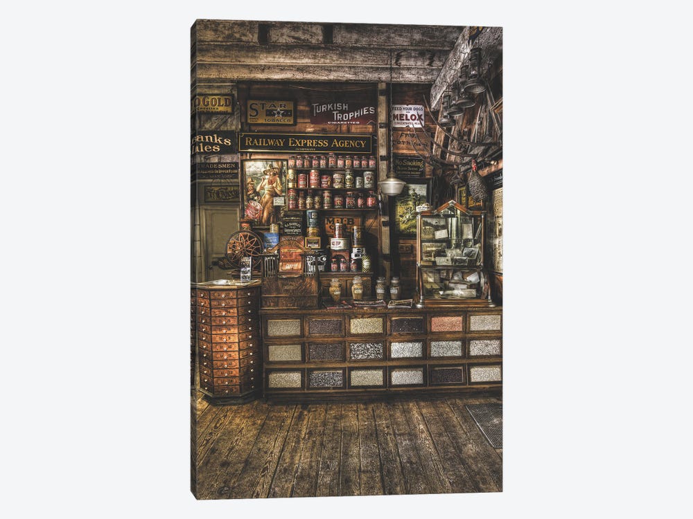Old Store From The Past by Louis Ruth 1-piece Canvas Art Print