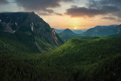 Epic Steven's Canyon by Louis Ruth canvas print