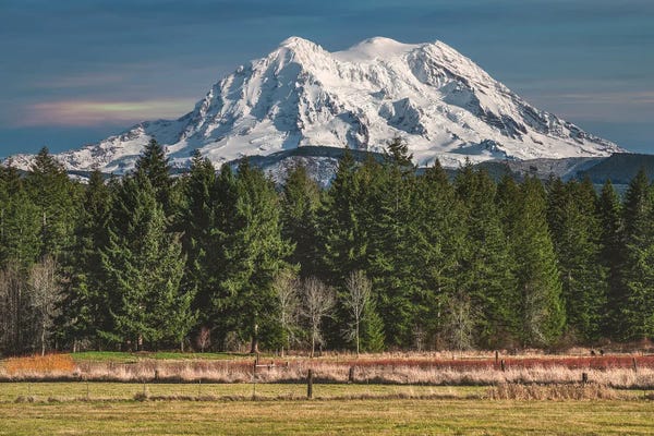 Louis Ruth: Mt Rainier Winter Of 2020 by Louis Ruth