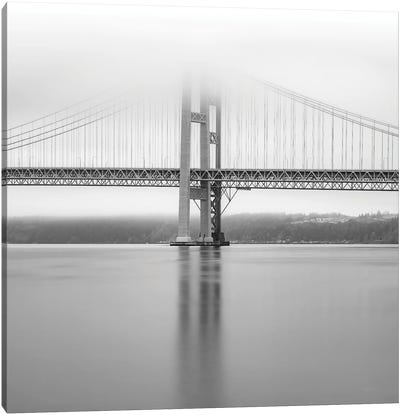 Narrows Bridge Monochrome Canvas Art Print - Louis Ruth