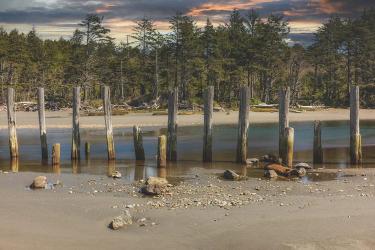 Close-Set Pilings by Louis Ruth wall art