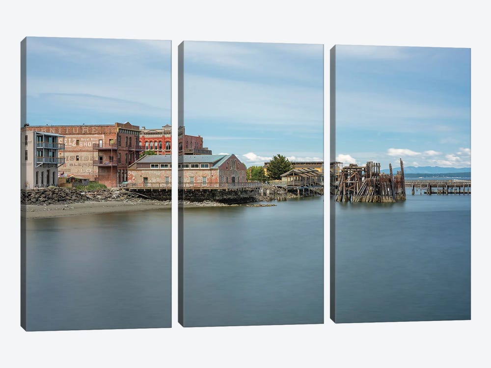 Rustic Port Townsend by Louis Ruth 3-piece Canvas Wall Art