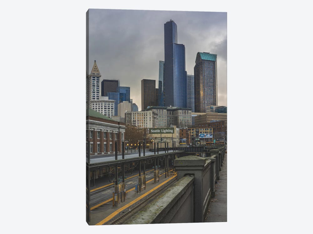 Seattle Grunge by Louis Ruth 1-piece Canvas Art Print