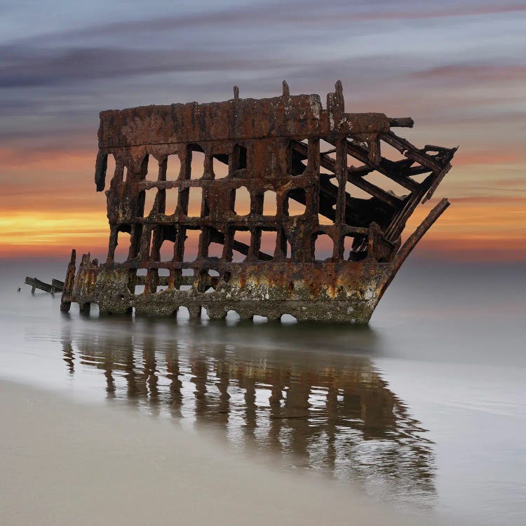 Wreck Of The Peter Iredale by Louis Ruth wall art