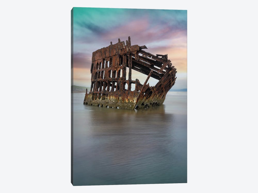 Rainbow Ship Wreck by Louis Ruth 1-piece Canvas Art Print