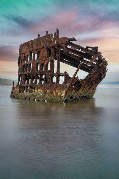 Oregon: Rainbow Ship Wreck by Louis Ruth