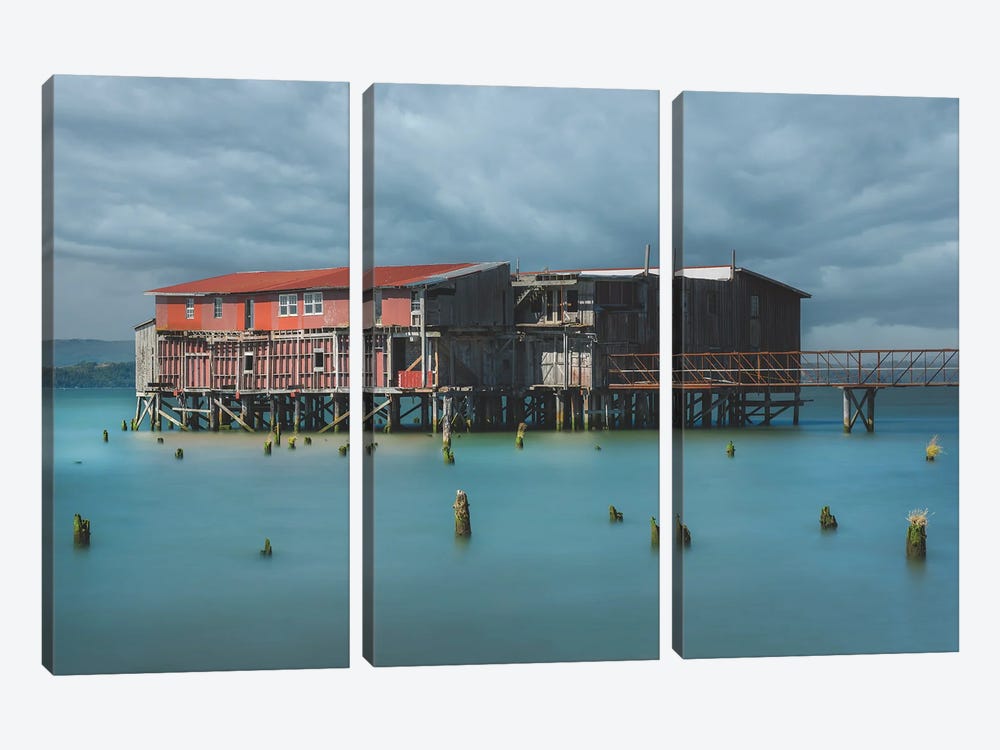 Old Cannery by Louis Ruth 3-piece Canvas Print