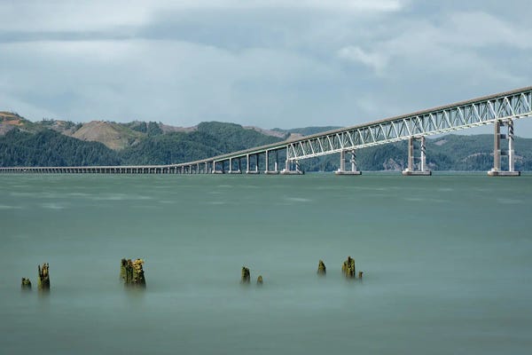 Oregon: The Astoria–Megler Bridge by Louis Ruth