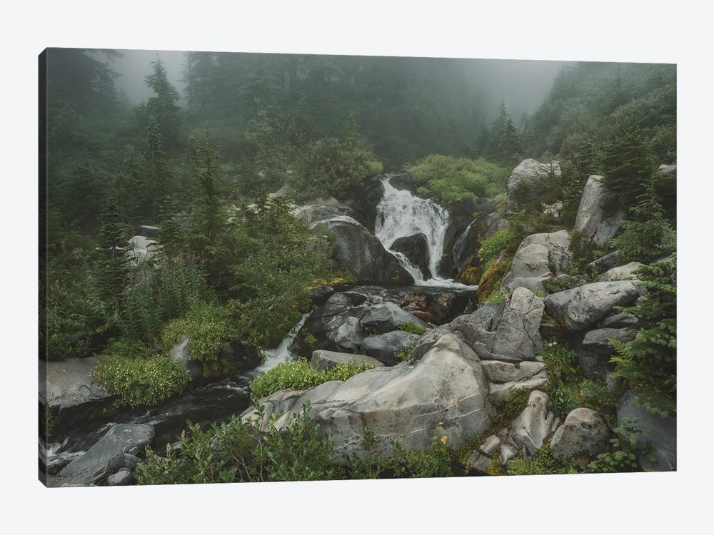Misty Falls by Louis Ruth 1-piece Canvas Art