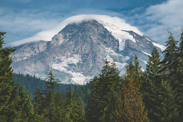 Louis Ruth: Mount Tahoma by Louis Ruth