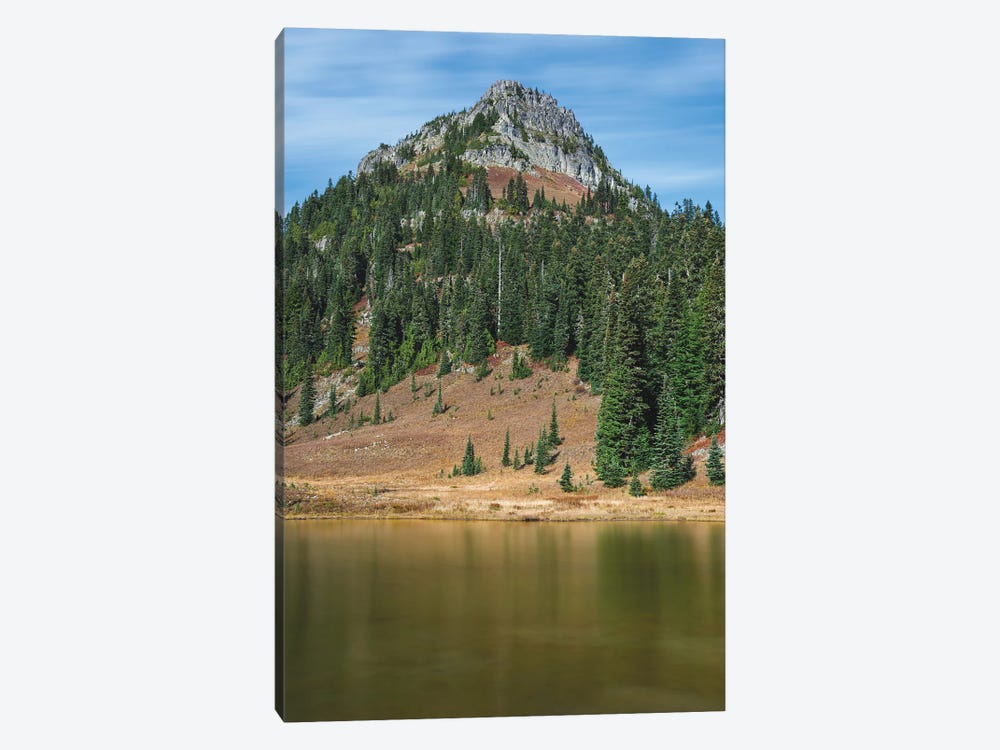 tipsoo lake golden glow by Louis Ruth 1-piece Canvas Art