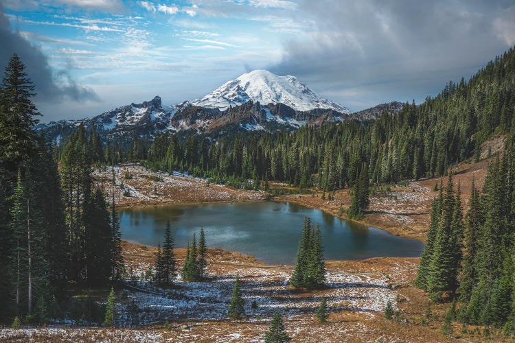 Majestic Rainier and Tipsoo Lake