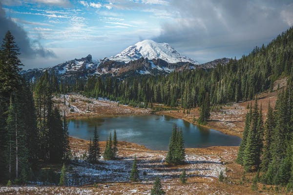 Majestic Rainier and Tipsoo Lake