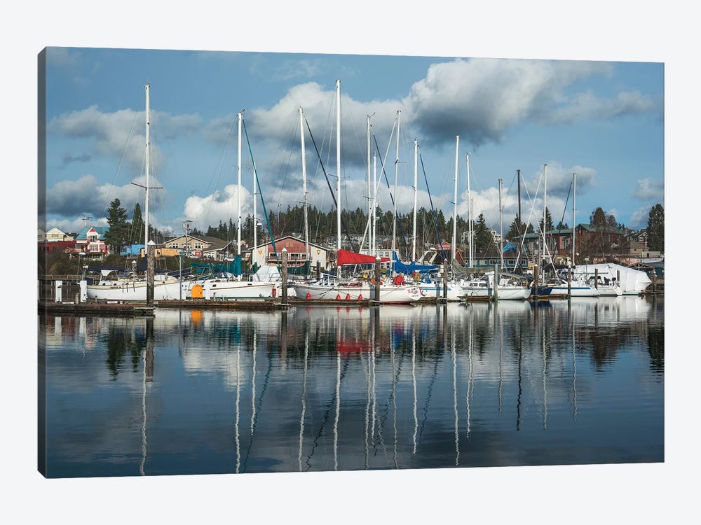 Poulsbo Marina by Louis Ruth 1-piece Canvas Artwork