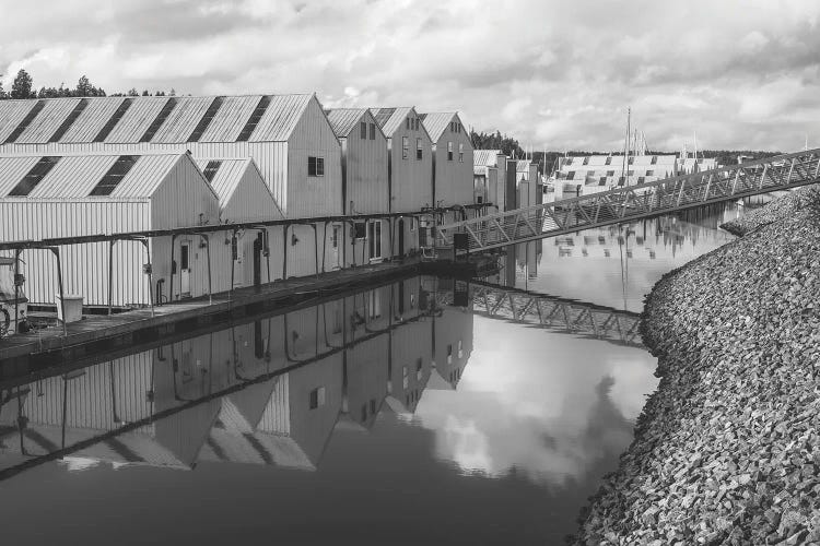Boat House Reflections by Louis Ruth wall art