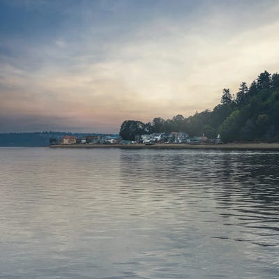Dash Point by Louis Ruth framed canvas print