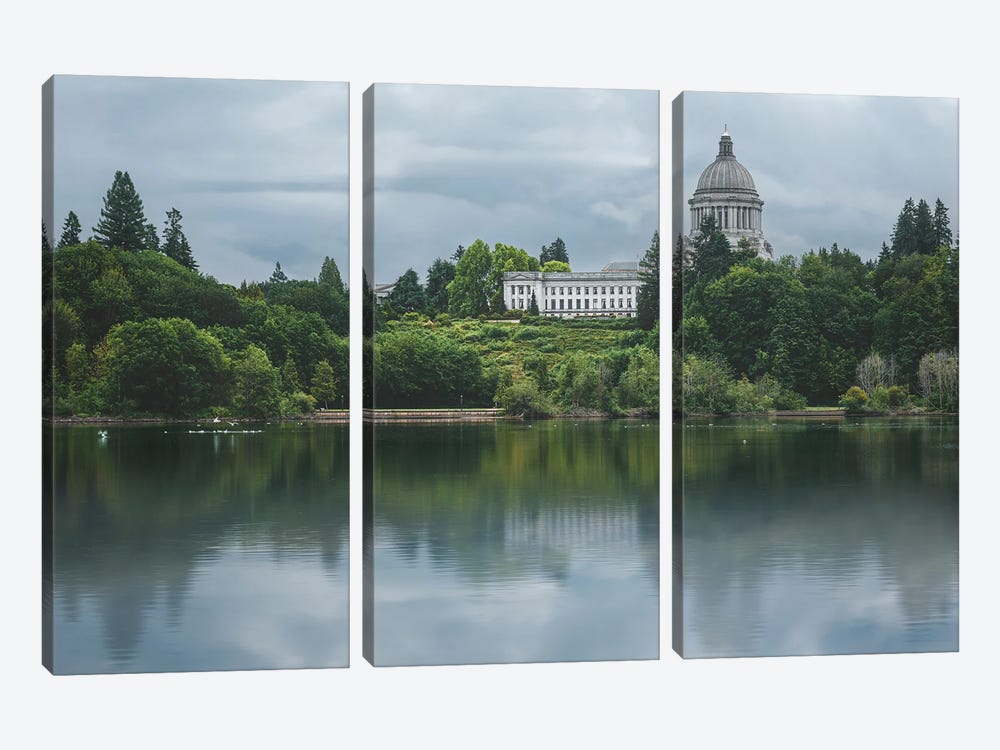 Capitol Reflections by Louis Ruth 3-piece Canvas Art