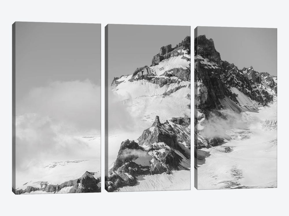 Mt Rainier Peaks by Louis Ruth 3-piece Canvas Print