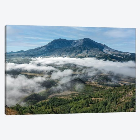 Mount St Helens Canvas Print #LRH597} by Louis Ruth Canvas Artwork