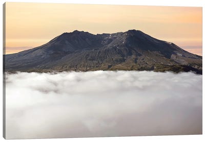 Inversion At Mount St Helens Canvas Art Print - Louis Ruth