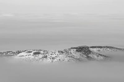 Island In The Sky Bw by Louis Ruth canvas print