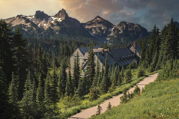 Louis Ruth: Lodging At Mt Rainier by Louis Ruth