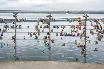 Lots A Locks by Louis Ruth canvas print