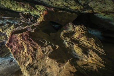Within The Cave by Louis Ruth framed canvas print
