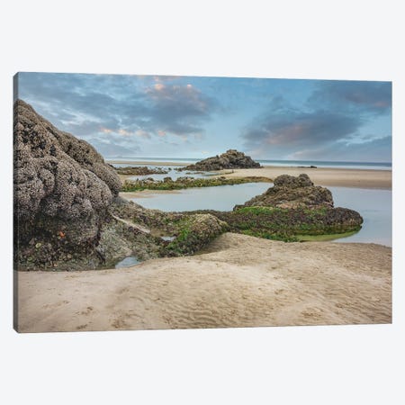 Captivating Tide Pools Canvas Print #LRH711} by Louis Ruth Canvas Art Print