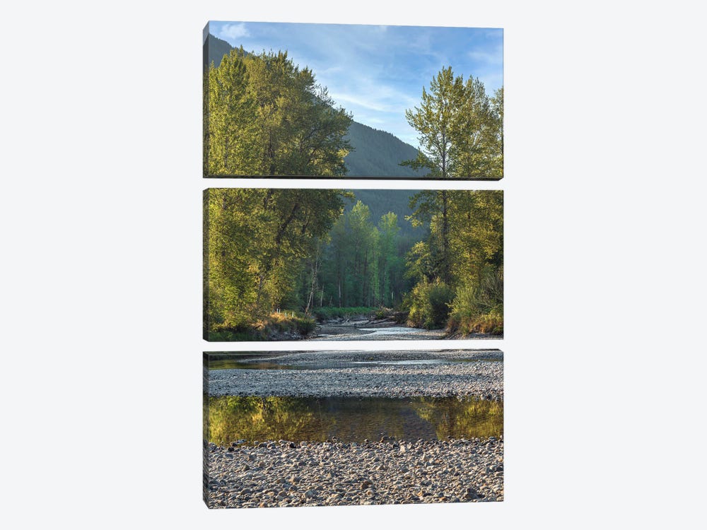 Snoqualmie River by Louis Ruth 3-piece Canvas Art