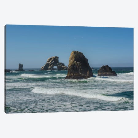 Rising From The Waves Canvas Print #LRH720} by Louis Ruth Canvas Artwork
