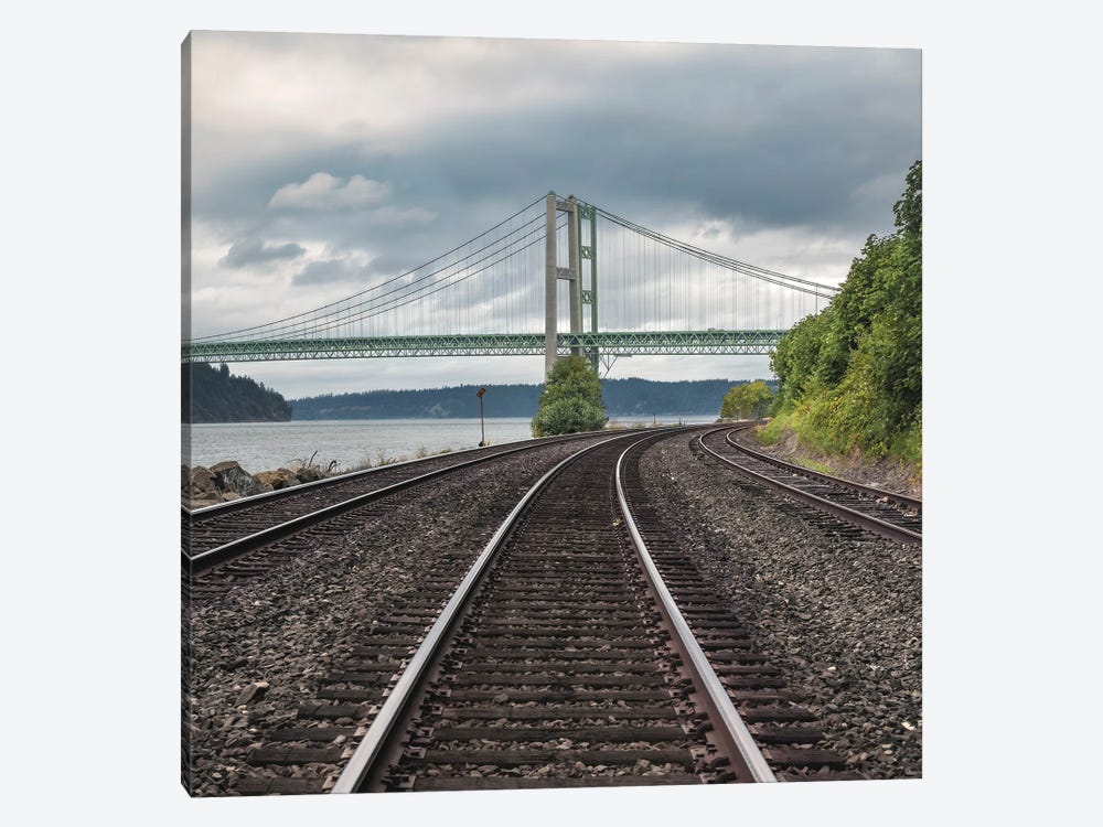 Rails And Narrow by Louis Ruth 1-piece Canvas Artwork