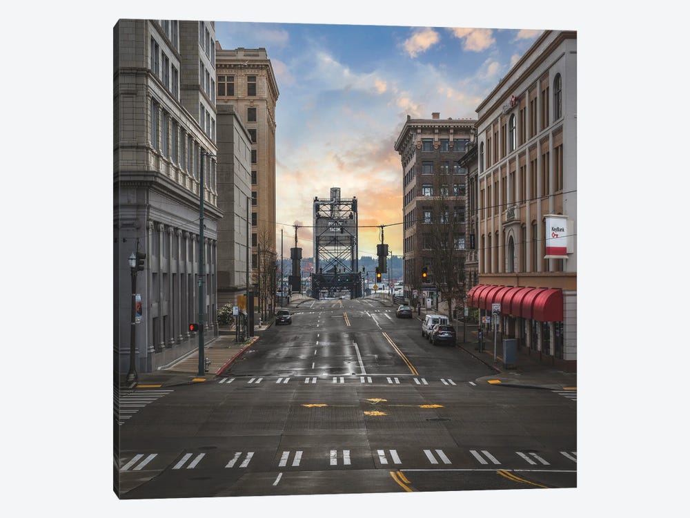 Drenched In Nostalgia Tacoma Wa by Louis Ruth 1-piece Canvas Artwork