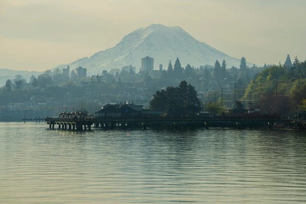 Louis Ruth: Hazy Morning Light by Louis Ruth
