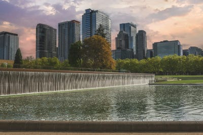 Bellevue Rising by Louis Ruth framed canvas print