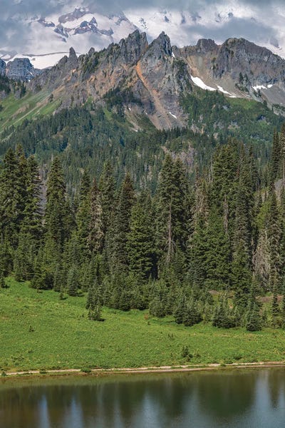 Louis Ruth - Framed Fine Art Prints: Mystery Of The Shrouded Peak by Louis Ruth