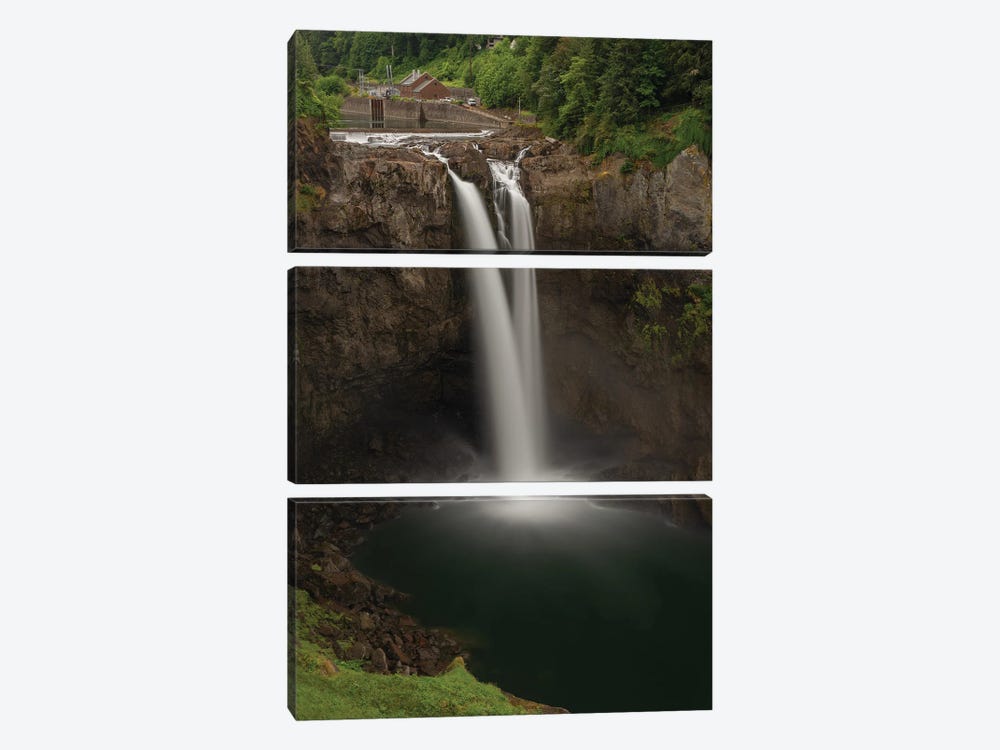 Snoqualmie Falls by Louis Ruth 3-piece Canvas Wall Art