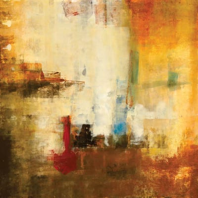 Freeflow II by Lisa Ridgers framed canvas print