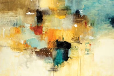 Get Aquainted II by Lisa Ridgers framed canvas print