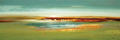 Layers Of Nature by Lisa Ridgers multi panel art