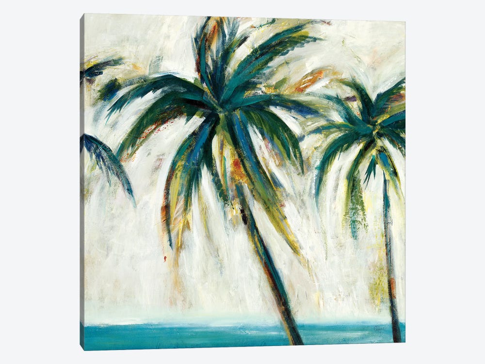 Palms I Canvas Wall Art by Lisa Ridgers | iCanvas