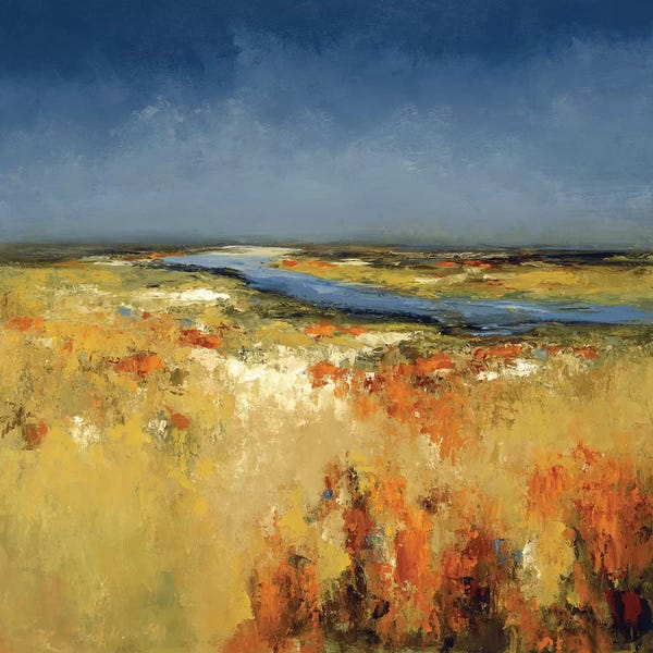Lisa Ridgers: Sunlit Fields by Lisa Ridgers