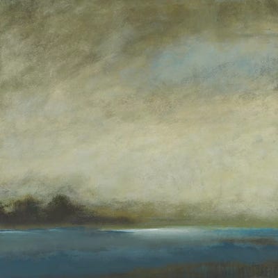 Water's Edge II by Lisa Ridgers framed canvas print