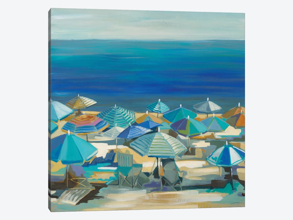 Beach Blanket Bingo by Liz Jardine 1-piece Canvas Artwork