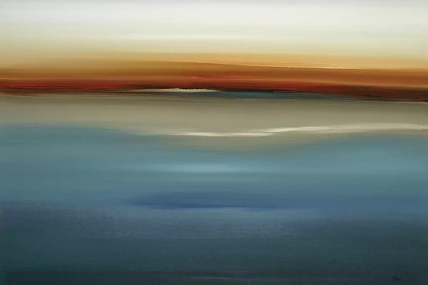 Lisa Ridgers: Beside the Blue II by Lisa Ridgers