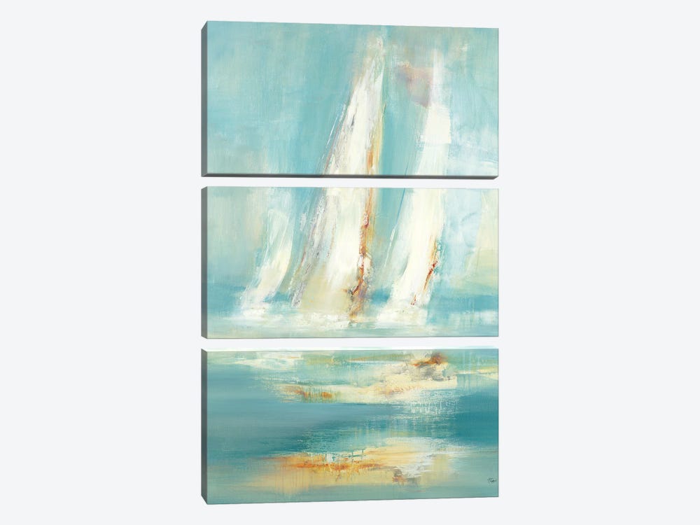 Sail With Me by Lisa Ridgers 3-piece Canvas Art Print
